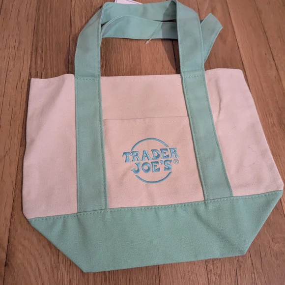 Trader Joe's Pastel Mini Tote - Limited Edition - Picture 6 of 6